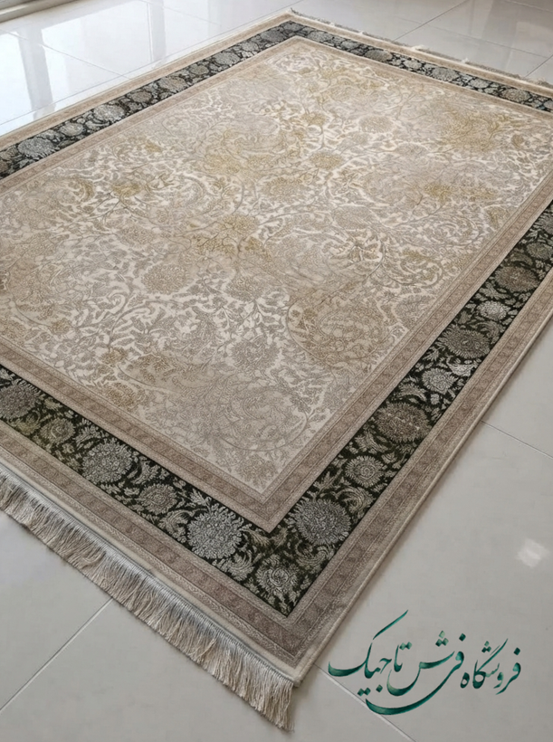 فرش ۷۰۰ شانه آکریلیک تراکم ۲۵۵۰ نقشه افشان وینتج
